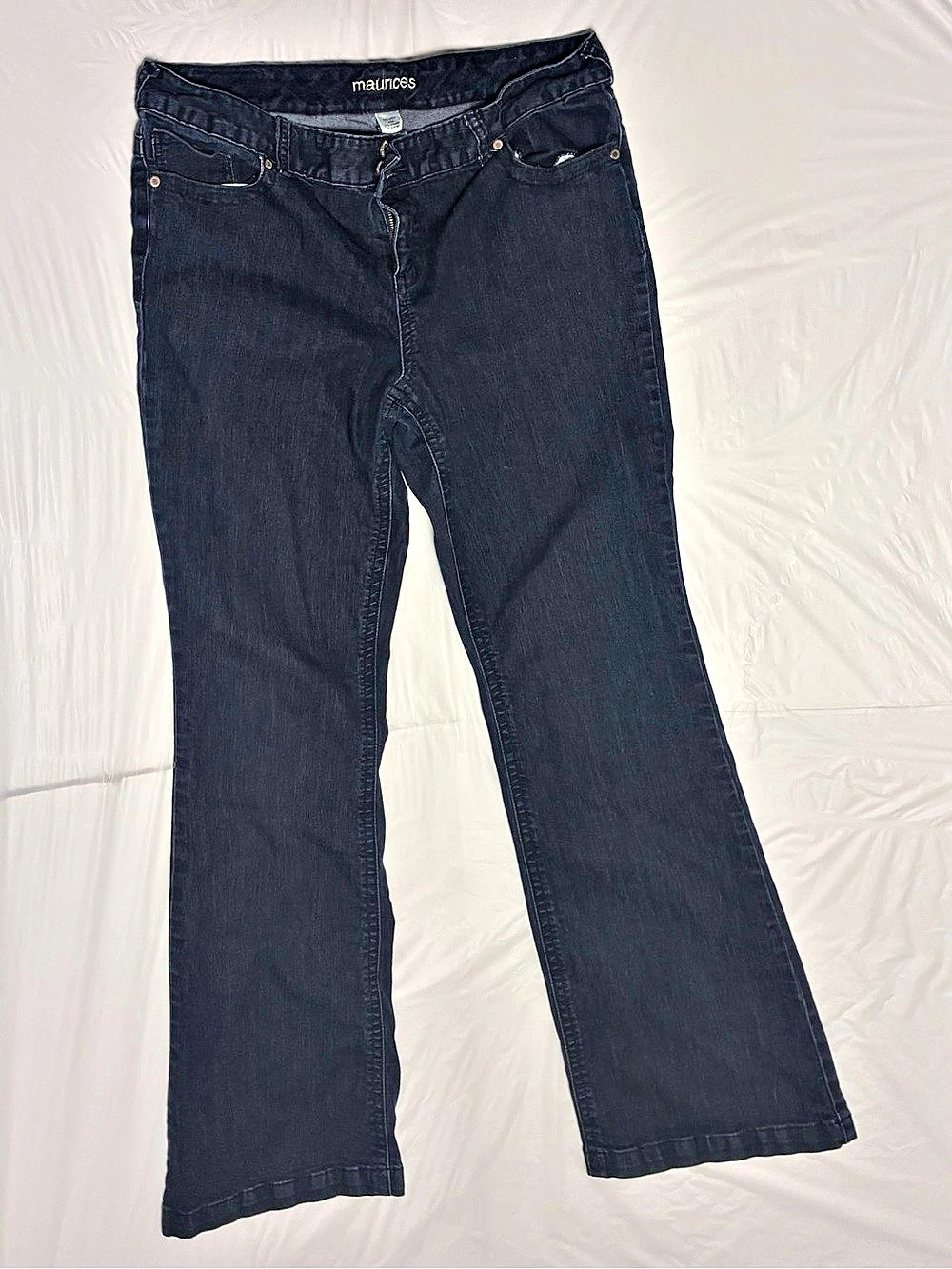 Maurices Bootcut Jeans 15/16 Long, Wmn, Style Scarlett Dark Wash Stretch 5MA5345
